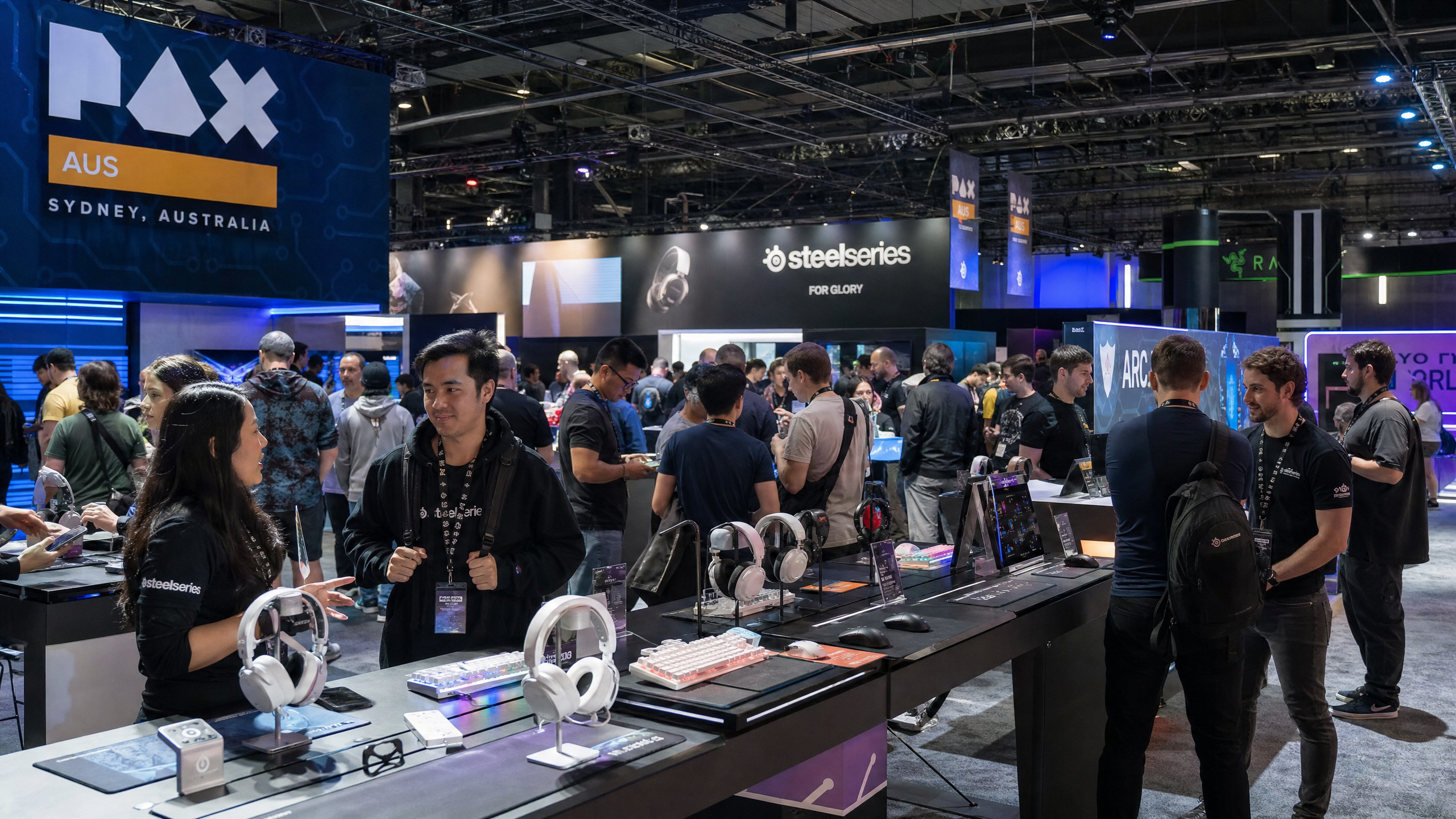 Gaming community event in Australia