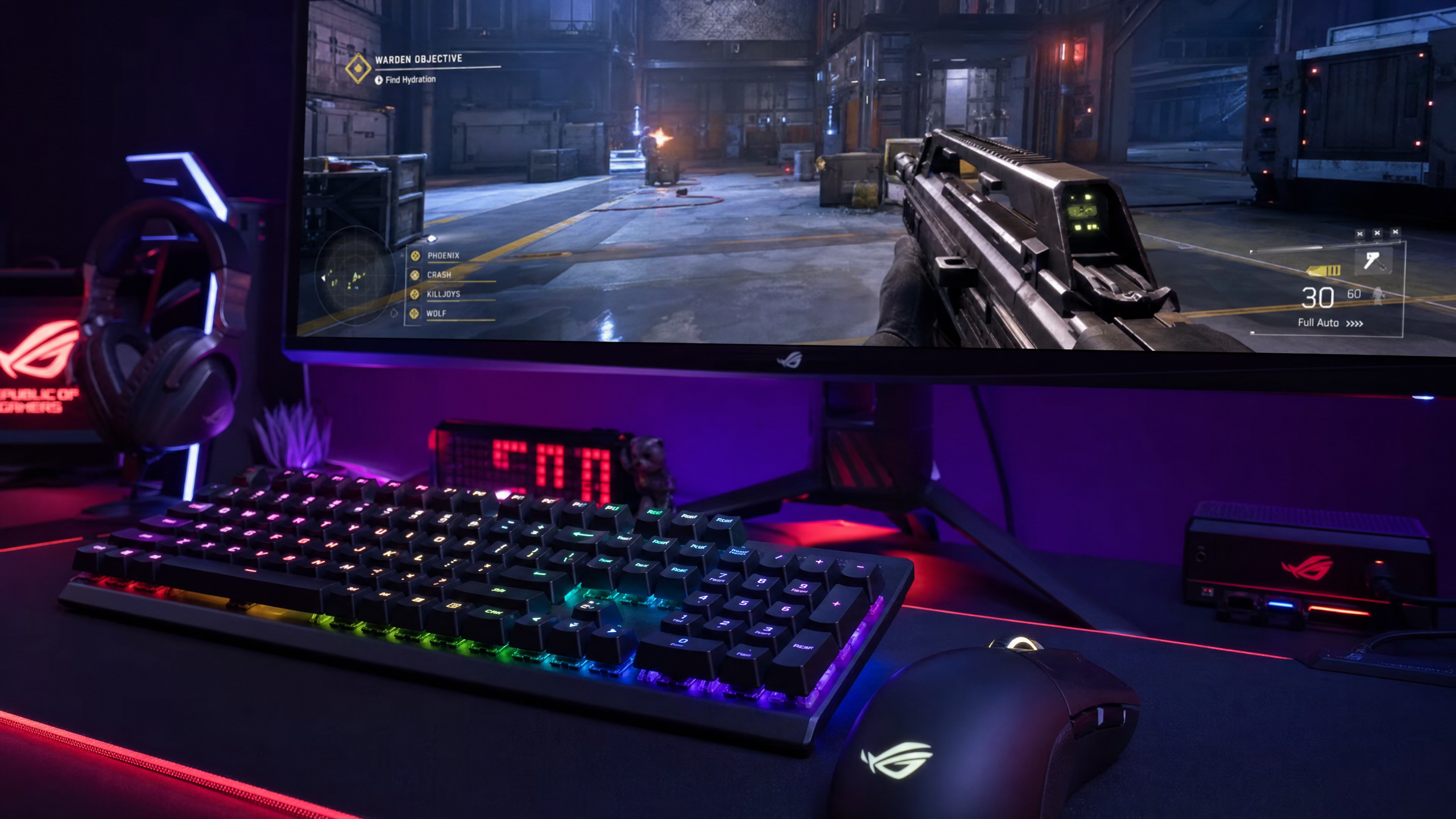 Game review setup
